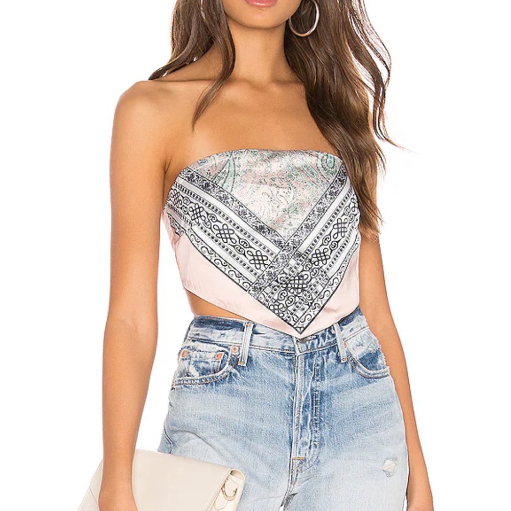 Superdown Sophia Bandana Top